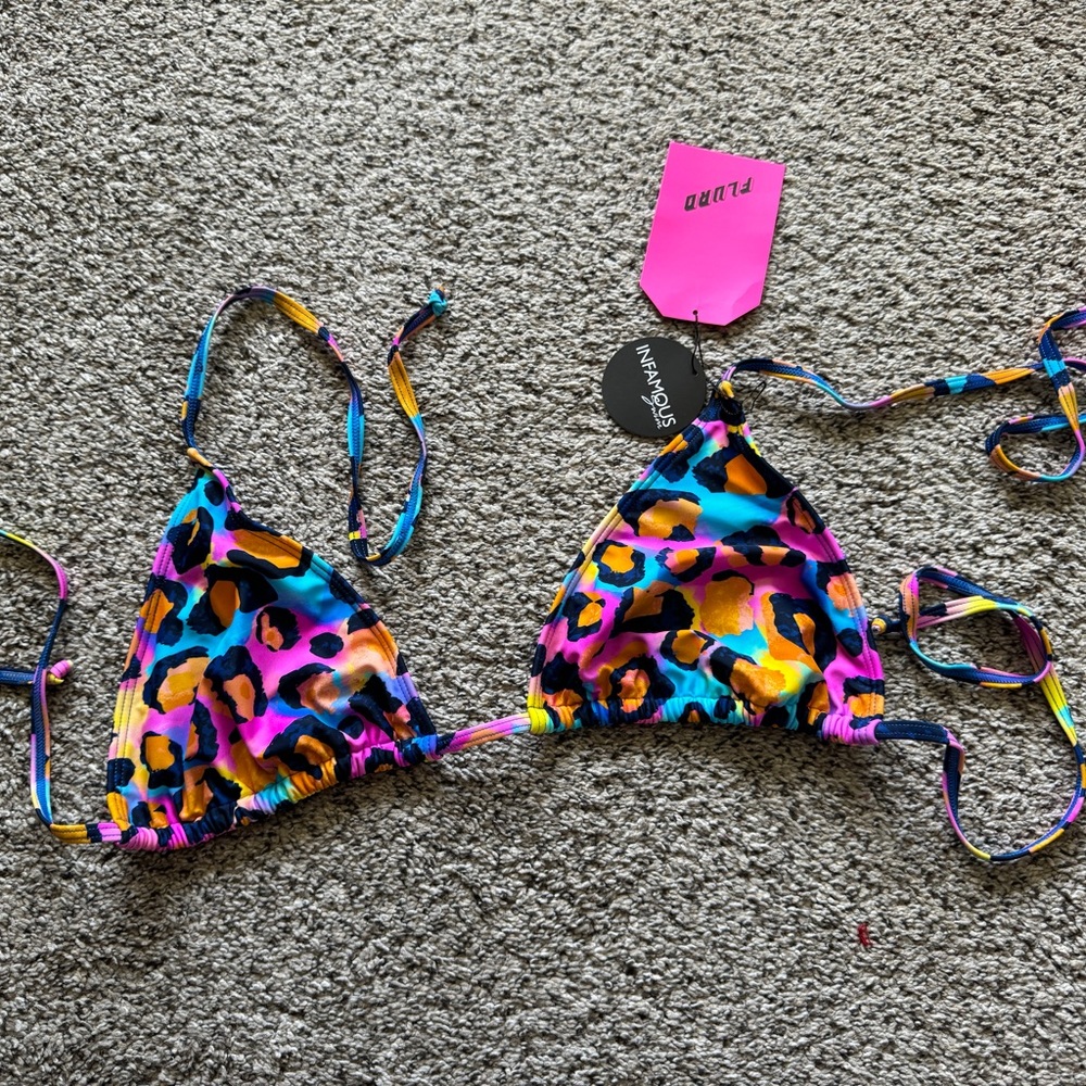 Bright, fun Infamous Swim bikini